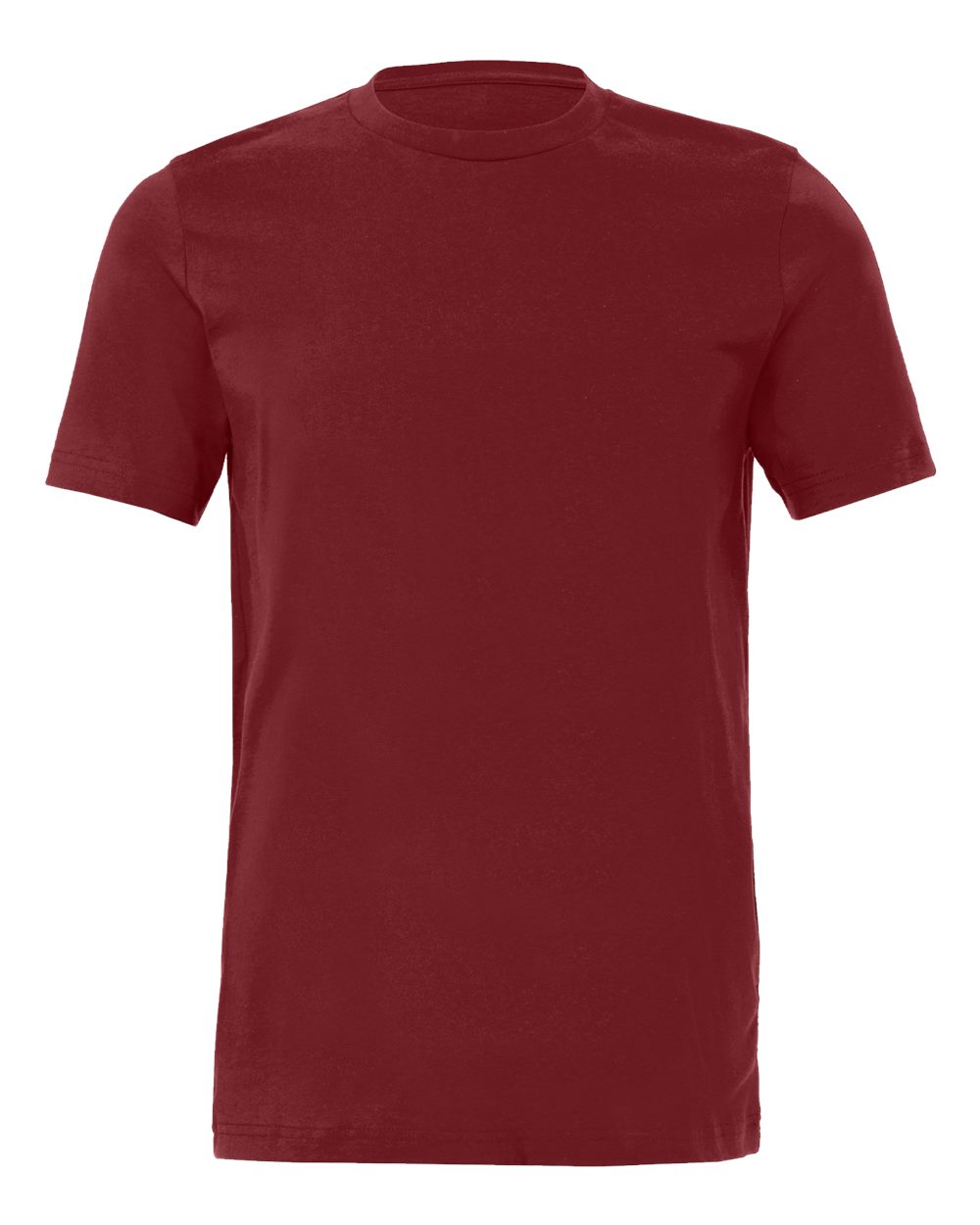 BELLA+CANVAS ® Unisex Jersey Short Sleeve Tee. BC3001 - Cardinal