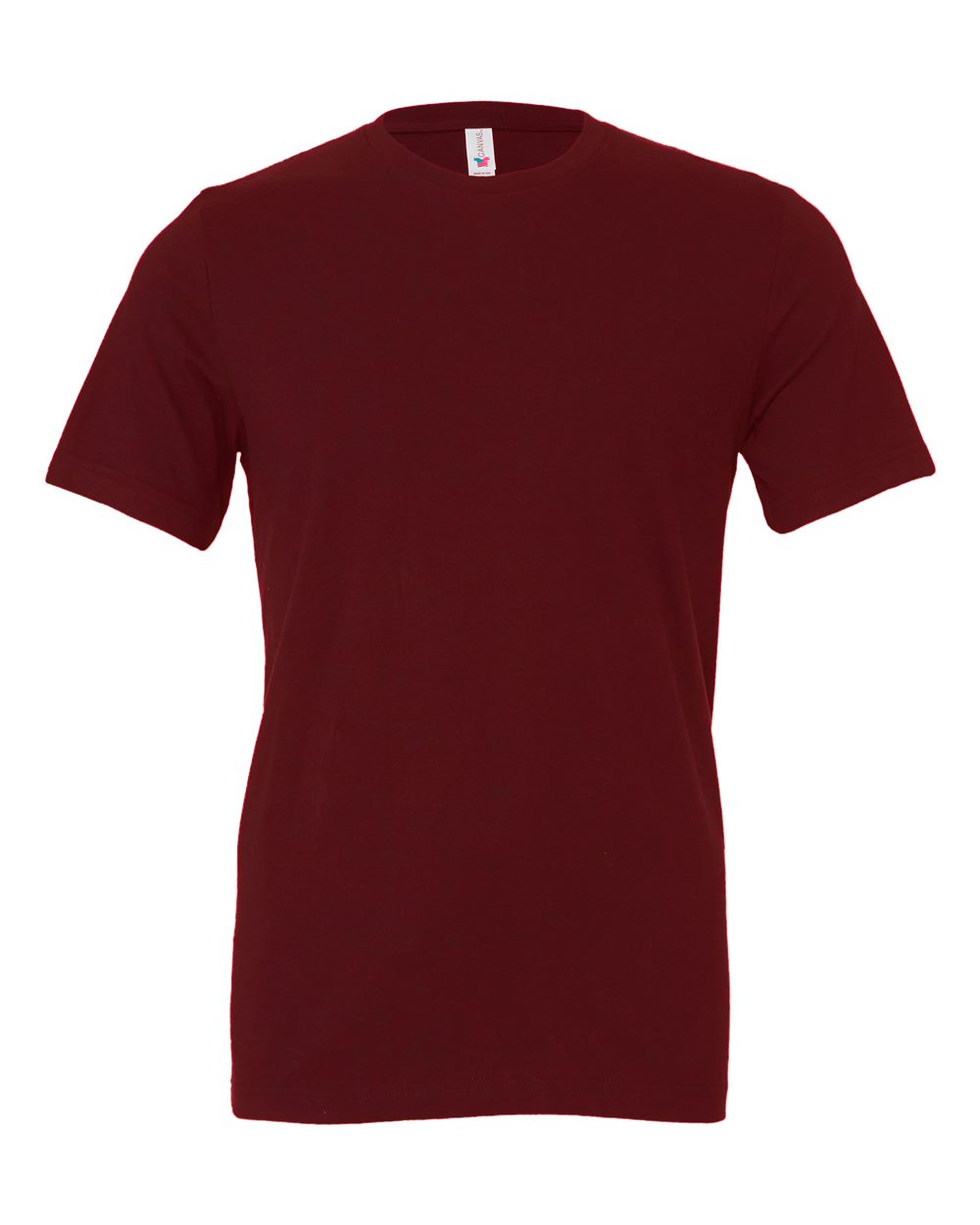 BELLA+CANVAS ® Unisex Jersey Short Sleeve Tee. BC3001 - Maroon
