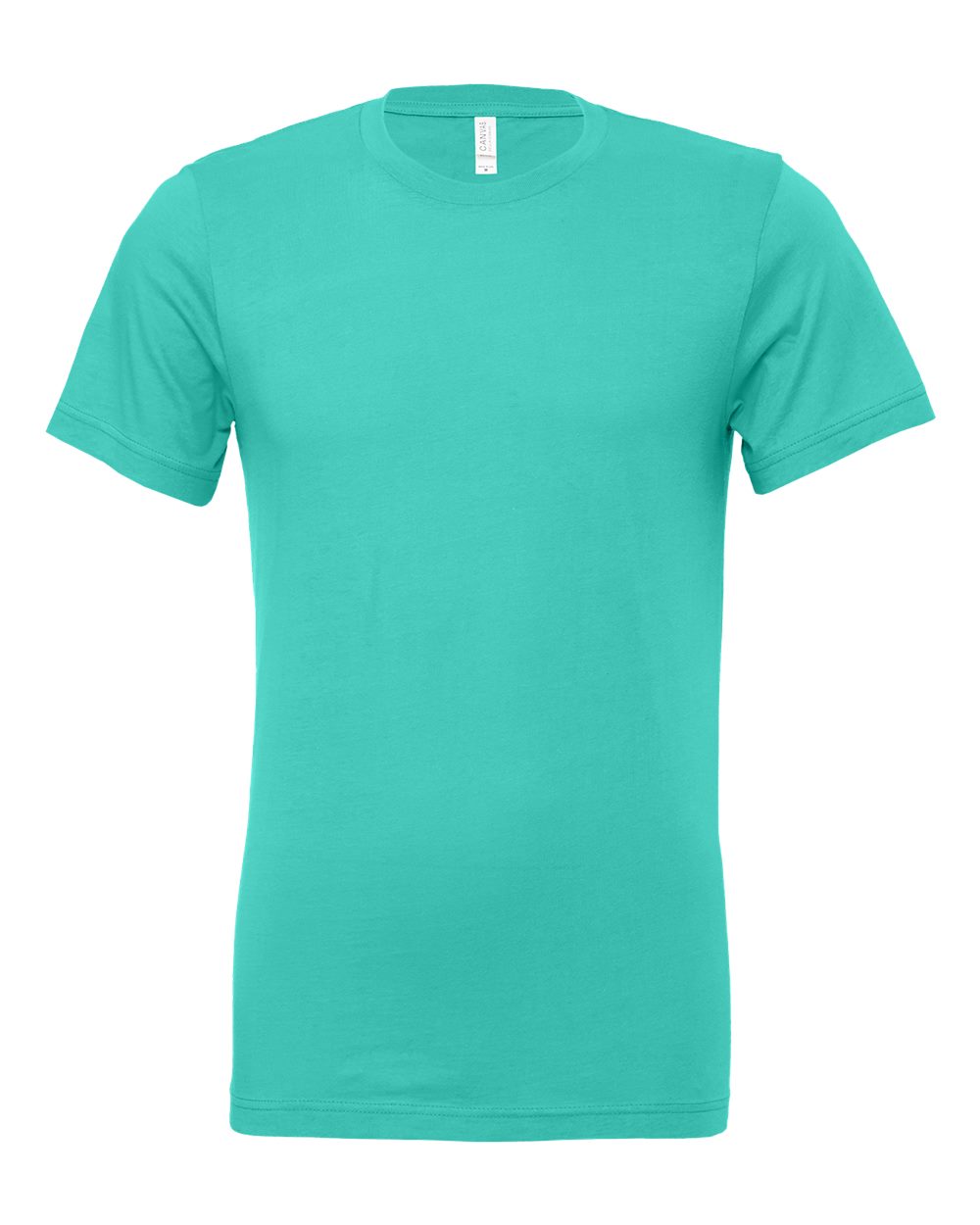 BELLA+CANVAS ® Unisex Jersey Short Sleeve Tee. BC3001 - Teal