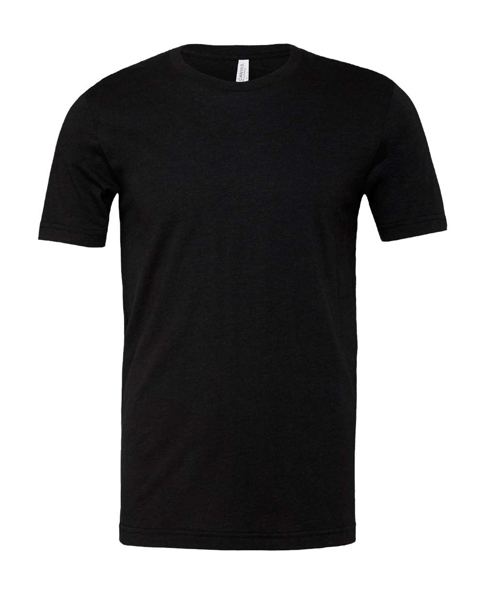 BELLA+CANVAS ® Unisex Heather CVC Short Sleeve Tee. BC3001CVC - Black Heather