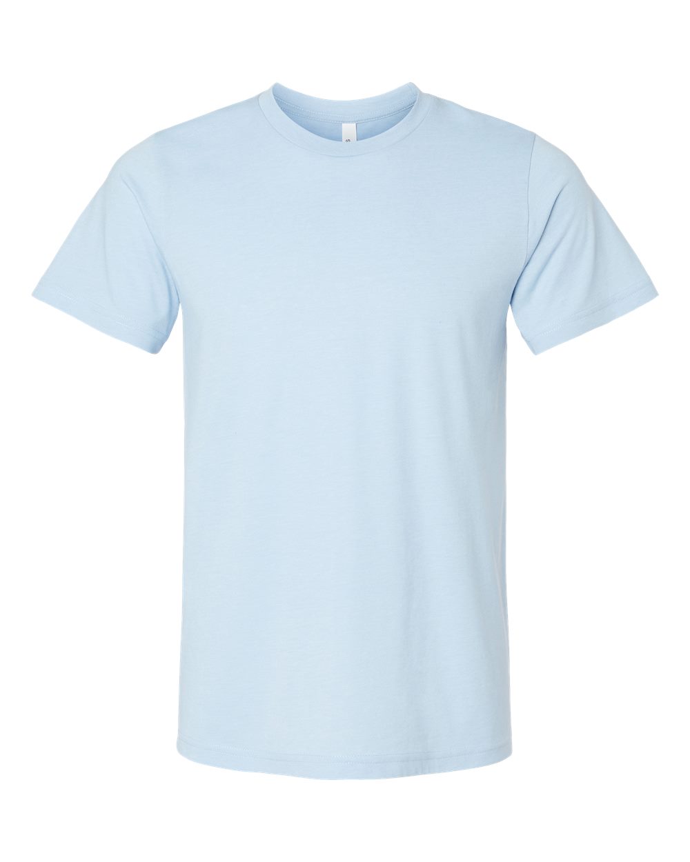 BELLA+CANVAS ® Unisex Heather CVC Short Sleeve Tee. BC3001CVC - Heather Baby Blue