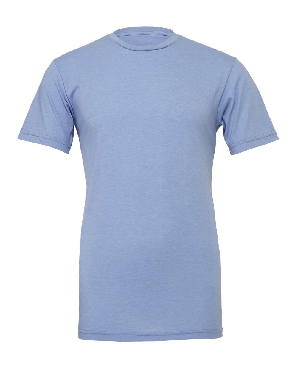 BELLA+CANVAS ® Unisex Heather CVC Short Sleeve Tee. BC3001CVC - Heather Blue