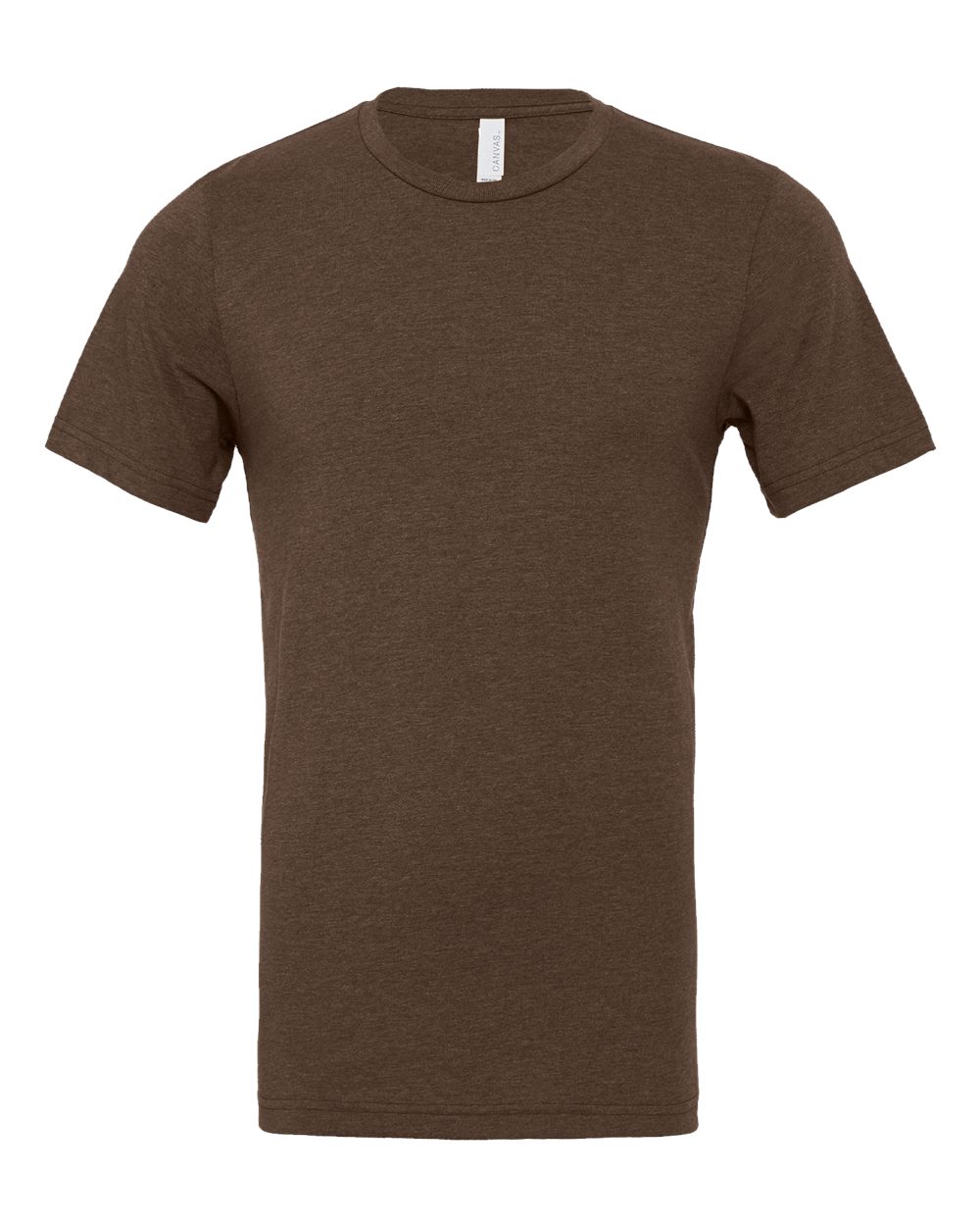 BELLA+CANVAS ® Unisex Heather CVC Short Sleeve Tee. BC3001CVC - Heather Brown