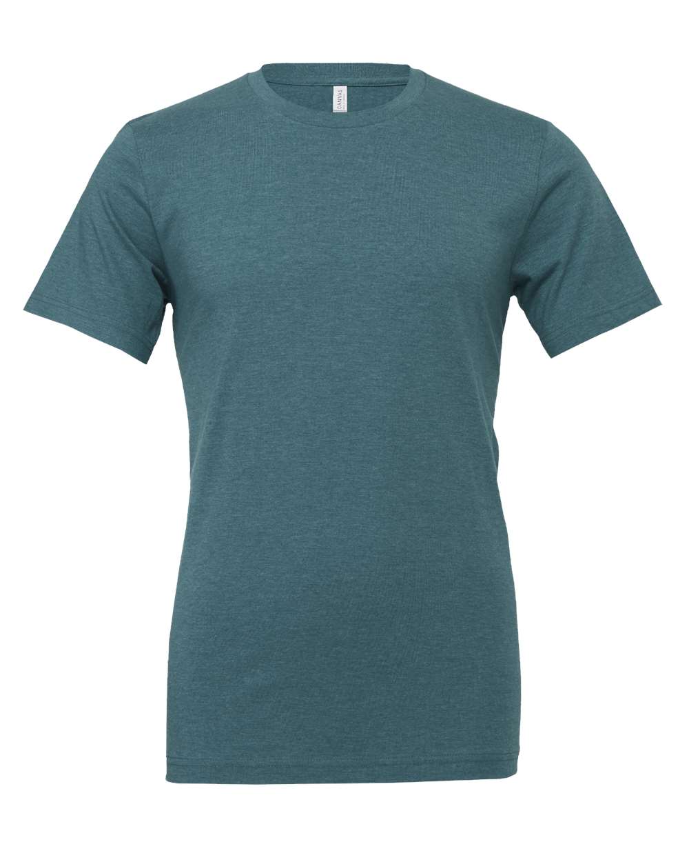 BELLA+CANVAS ® Unisex Heather CVC Short Sleeve Tee. BC3001CVC - Heather Deep Teal