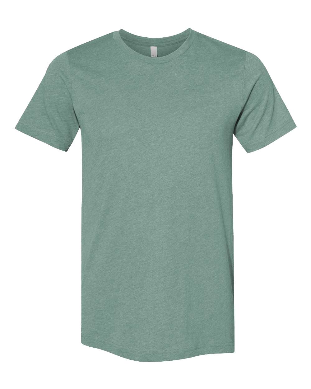 BELLA+CANVAS ® Unisex Heather CVC Short Sleeve Tee. BC3001CVC - Heather Dusty Blue