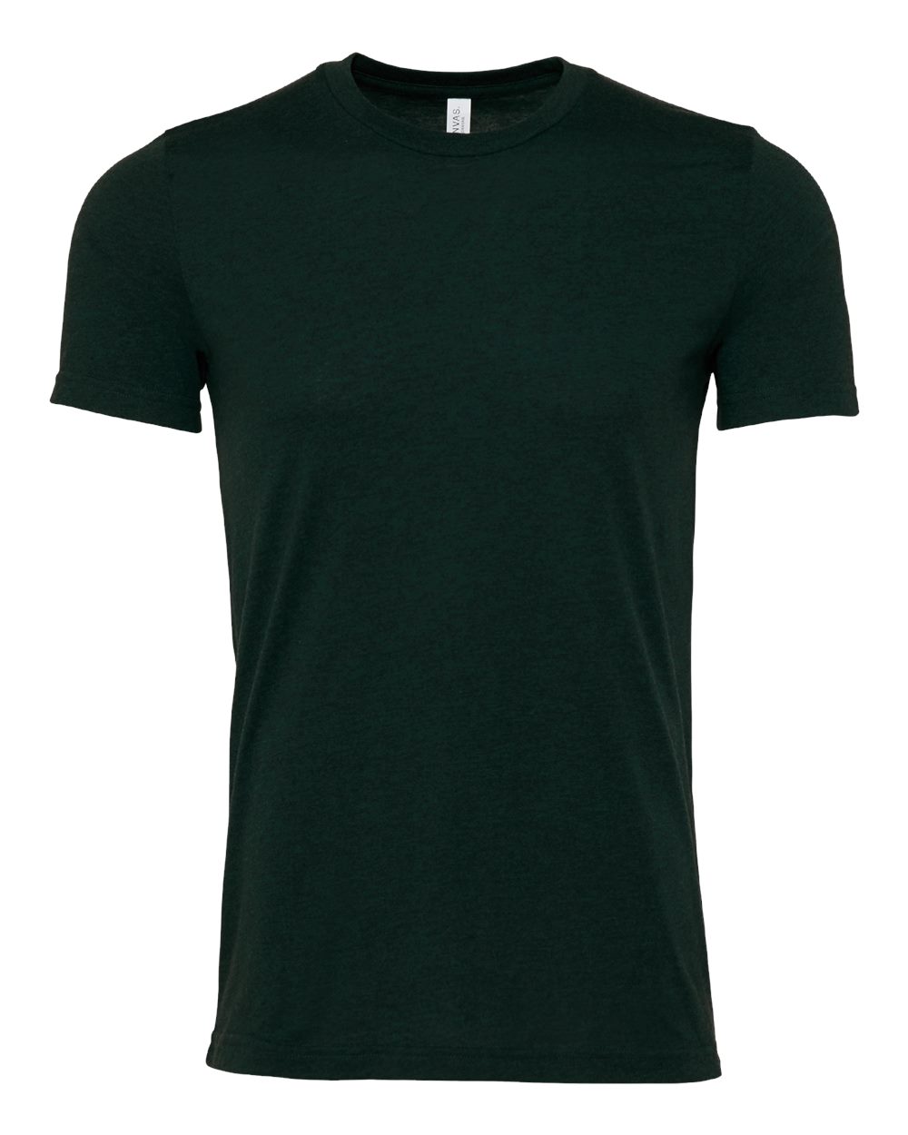 BELLA+CANVAS ® Unisex Heather CVC Short Sleeve Tee. BC3001CVC - Heather Emerald