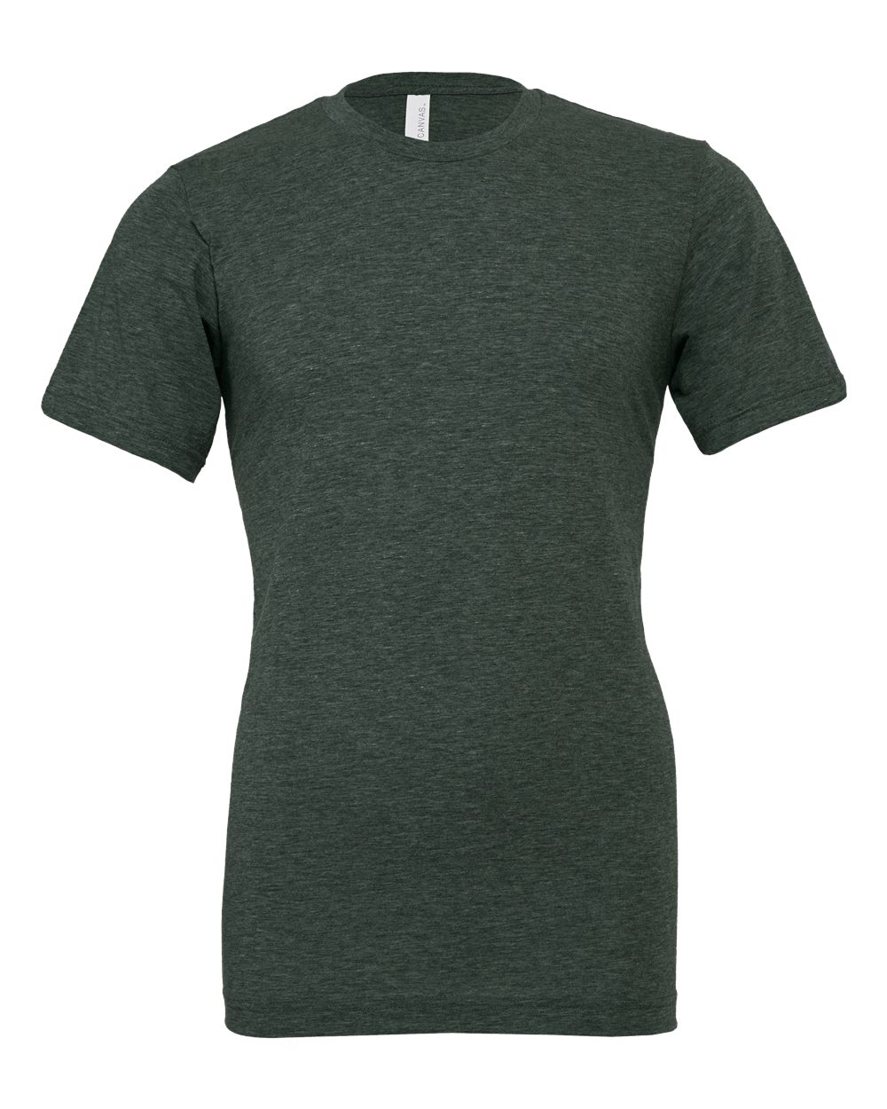BELLA+CANVAS ® Unisex Heather CVC Short Sleeve Tee. BC3001CVC - Heather Forest