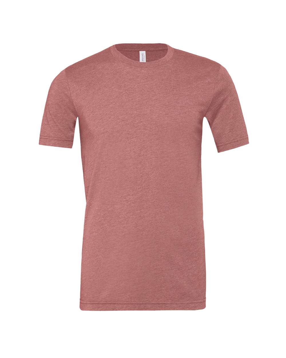 BELLA+CANVAS ® Unisex Heather CVC Short Sleeve Tee. BC3001CVC - Heather Mauve