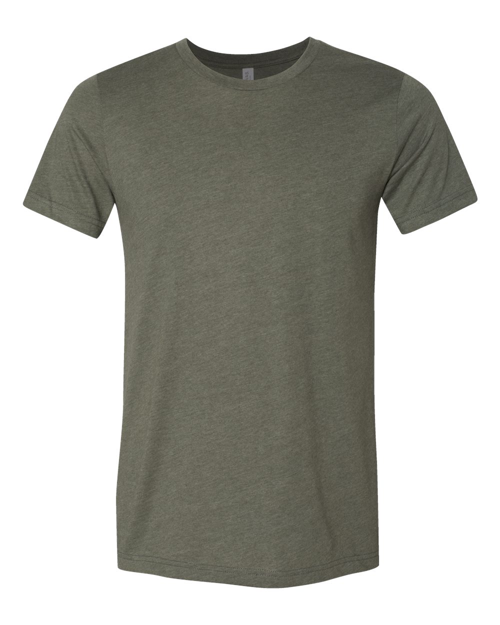 BELLA+CANVAS ® Unisex Heather CVC Short Sleeve Tee. BC3001CVC - Heather Military Green