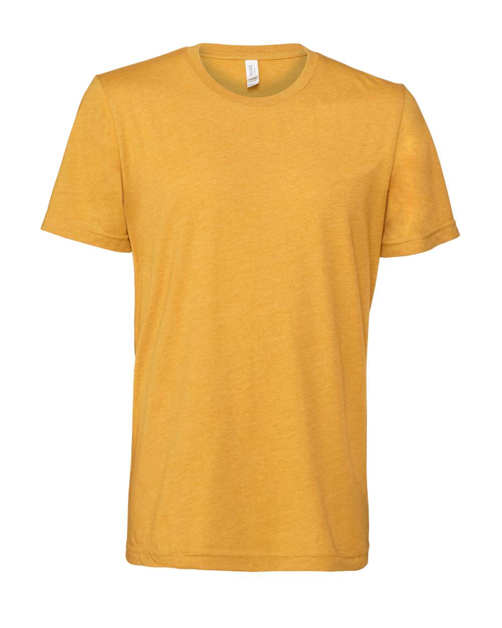 BELLA+CANVAS ® Unisex Heather CVC Short Sleeve Tee. BC3001CVC - Heather Mustard