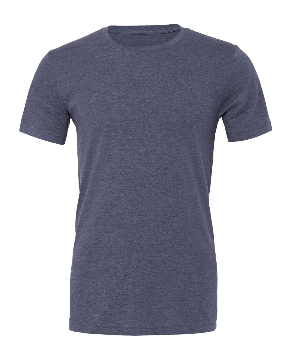 BELLA+CANVAS ® Unisex Heather CVC Short Sleeve Tee. BC3001CVC - Heather Navy