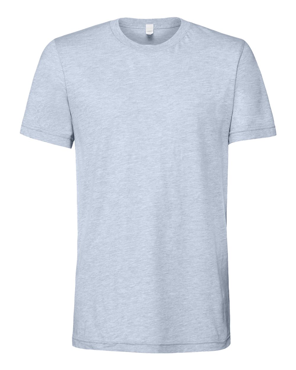 BELLA+CANVAS ® Unisex Heather CVC Short Sleeve Tee. BC3001CVC - Heather Prism Blue