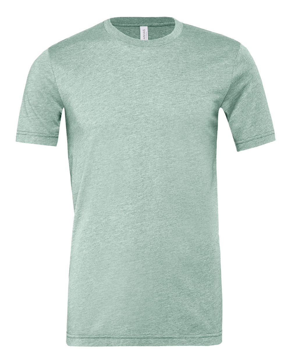 BELLA+CANVAS ® Unisex Heather CVC Short Sleeve Tee. BC3001CVC - Heather Prism Dusty Blue