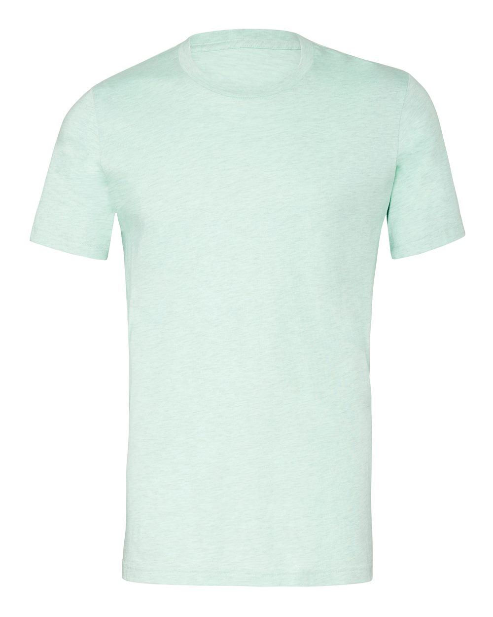 BELLA+CANVAS ® Unisex Heather CVC Short Sleeve Tee. BC3001CVC - Heather Prism Mint