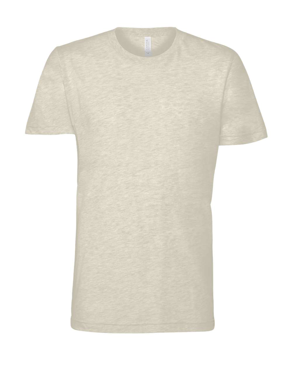 BELLA+CANVAS ® Unisex Heather CVC Short Sleeve Tee. BC3001CVC - Heather Prism Natural