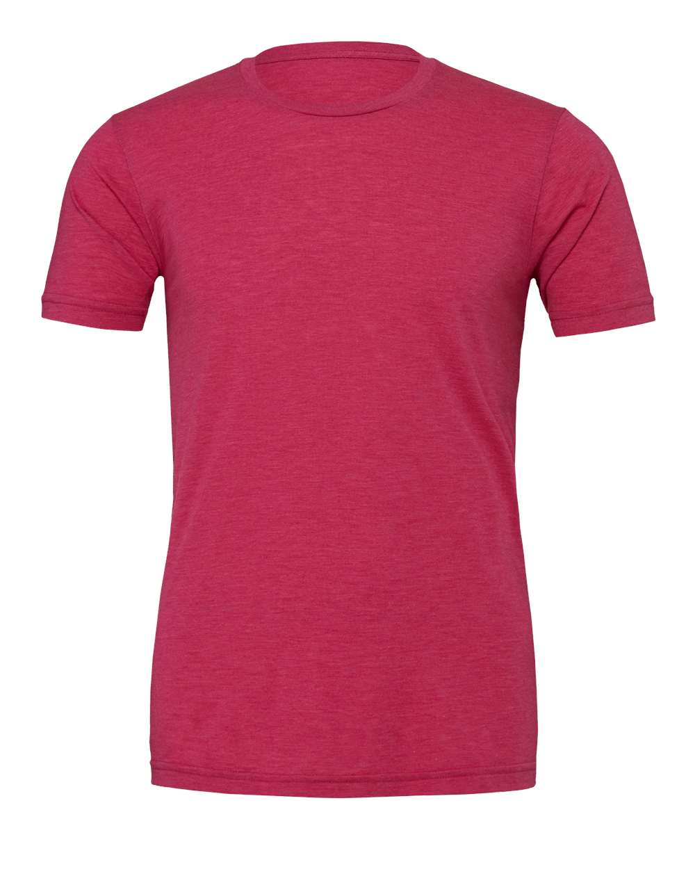 BELLA+CANVAS ® Unisex Heather CVC Short Sleeve Tee. BC3001CVC - Heather Raspberry