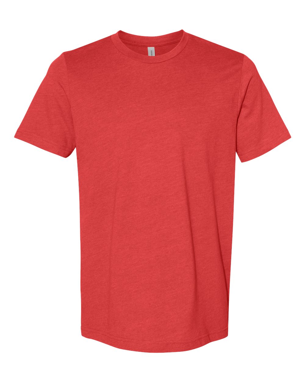 BELLA+CANVAS ® Unisex Heather CVC Short Sleeve Tee. BC3001CVC - Heather Red