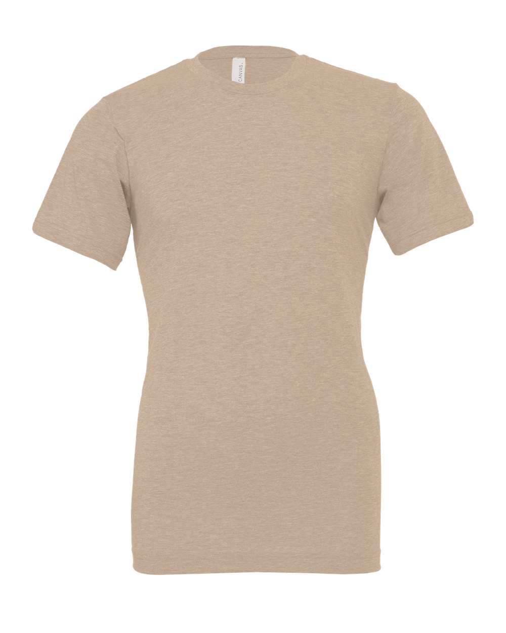 BELLA+CANVAS ® Unisex Heather CVC Short Sleeve Tee. BC3001CVC - Heather Tan