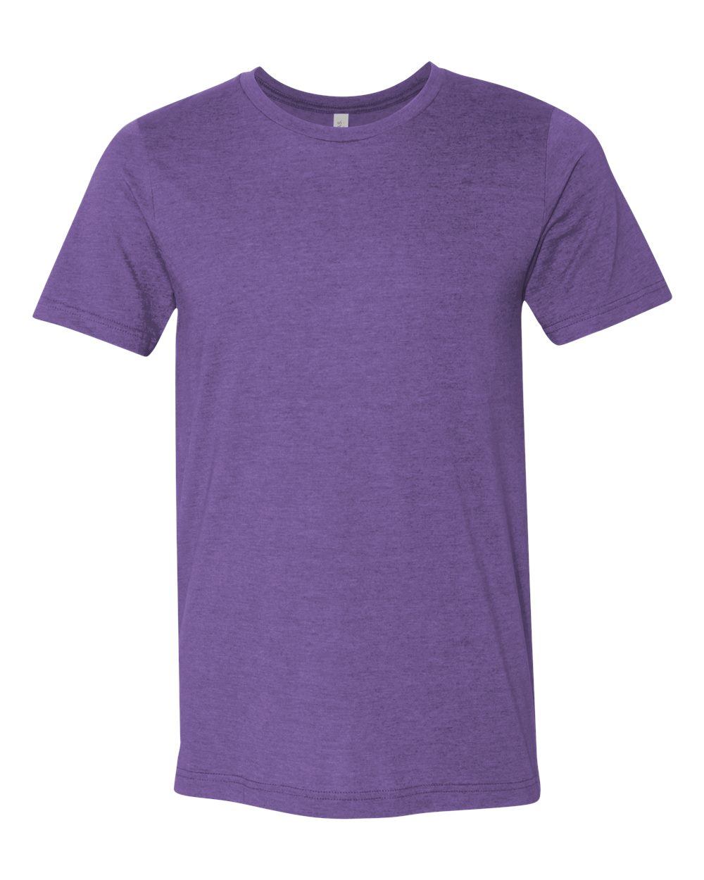BELLA+CANVAS ® Unisex Heather CVC Short Sleeve Tee. BC3001CVC - Heather Team Purple