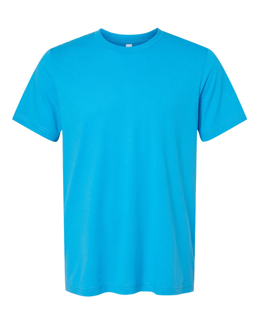 BELLA+CANVAS ® Unisex Heather CVC Short Sleeve Tee. BC3001CVC - Neon Blue
