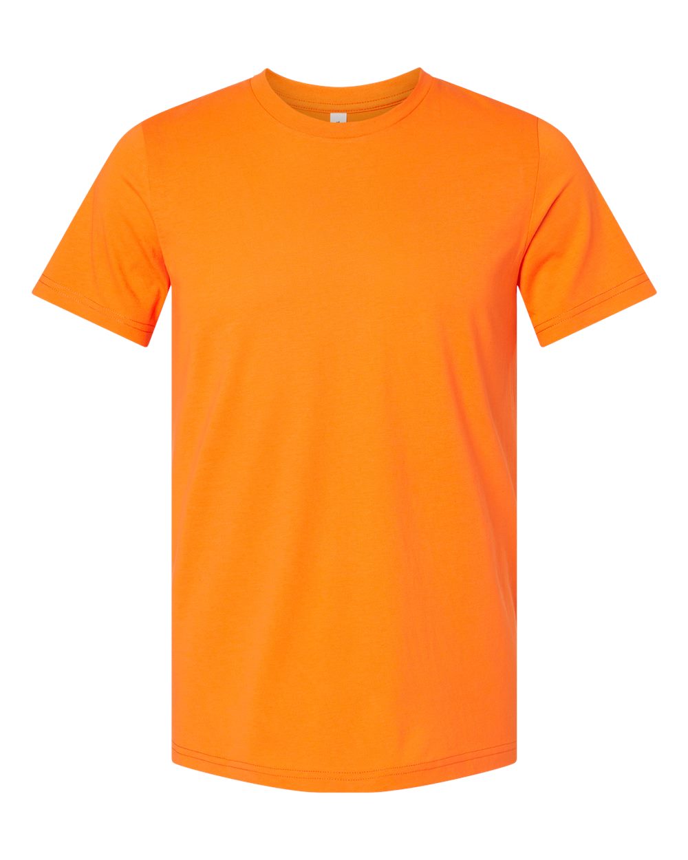 BELLA+CANVAS ® Unisex Heather CVC Short Sleeve Tee. BC3001CVC - Neon Orange