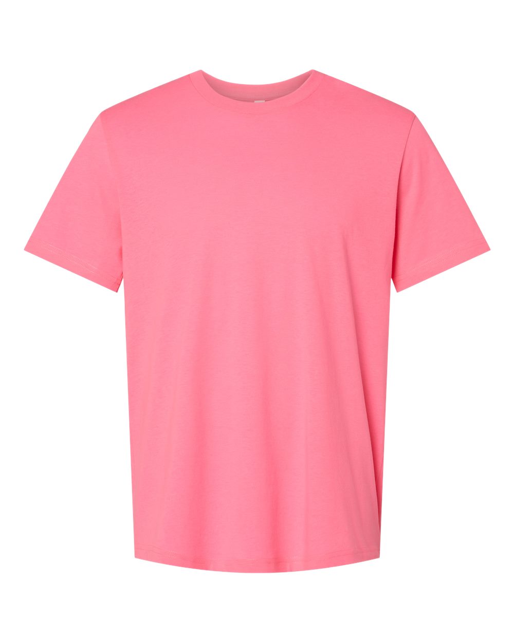 BELLA+CANVAS ® Unisex Heather CVC Short Sleeve Tee. BC3001CVC - Neon Pink