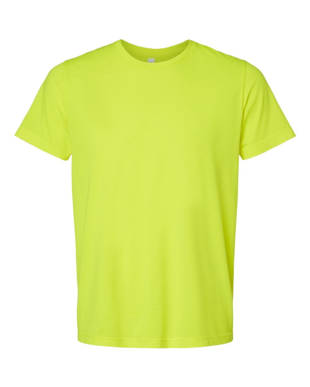 BELLA+CANVAS ® Unisex Heather CVC Short Sleeve Tee. BC3001CVC - Neon Yellow