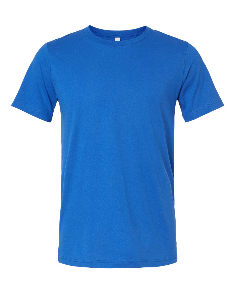 BELLA+CANVAS ® Unisex Heather CVC Short Sleeve Tee. BC3001CVC - Solid True Royal Blend