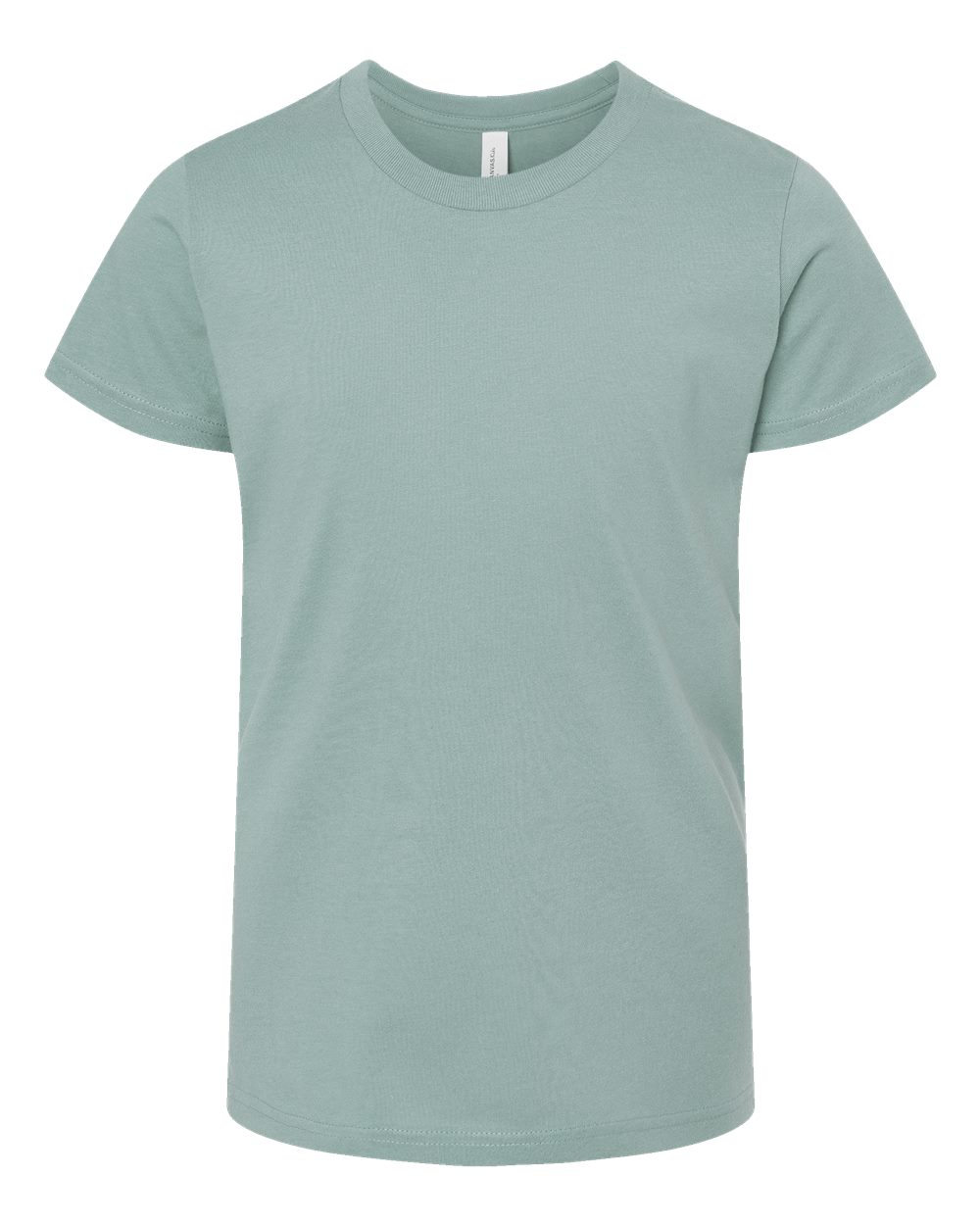 BELLA+CANVAS ® Youth Jersey Short Sleeve Tee. BC3001Y - Dusty Blue