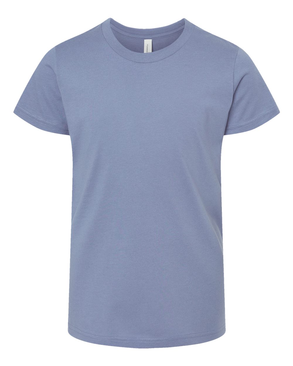 BELLA+CANVAS ® Youth Jersey Short Sleeve Tee. BC3001Y - Lavender Blue
