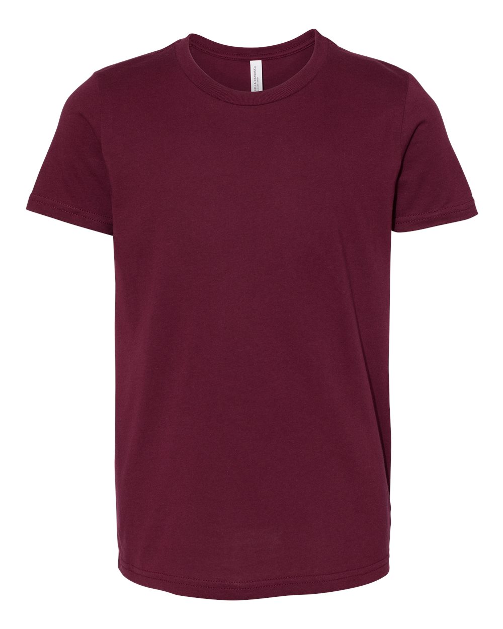BELLA+CANVAS ® Youth Jersey Short Sleeve Tee. BC3001Y - Maroon