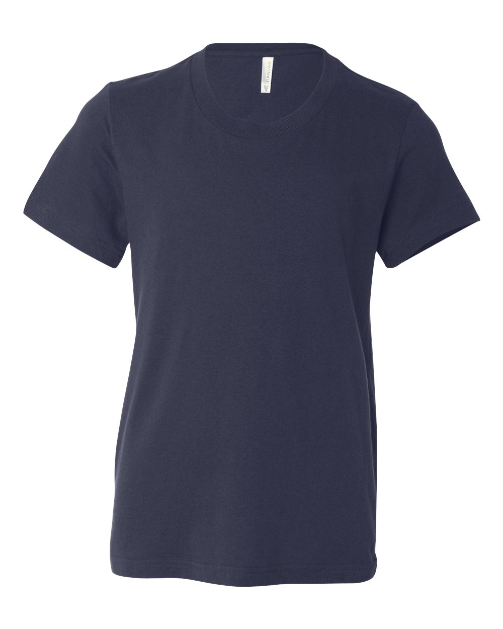 BELLA+CANVAS ® Youth Jersey Short Sleeve Tee. BC3001Y - Navy