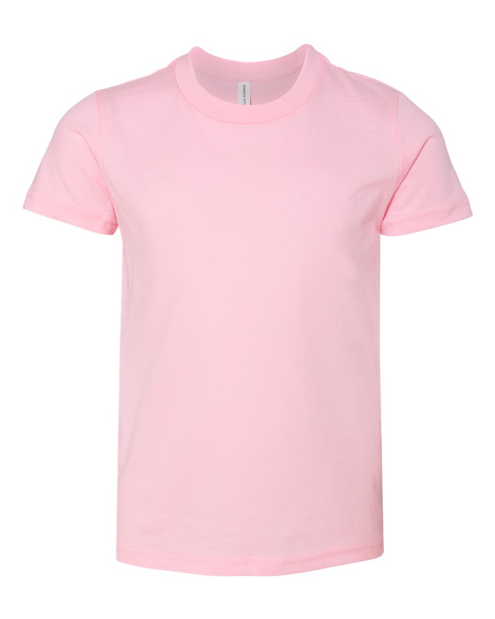 BELLA+CANVAS ® Youth Jersey Short Sleeve Tee. BC3001Y - Pink