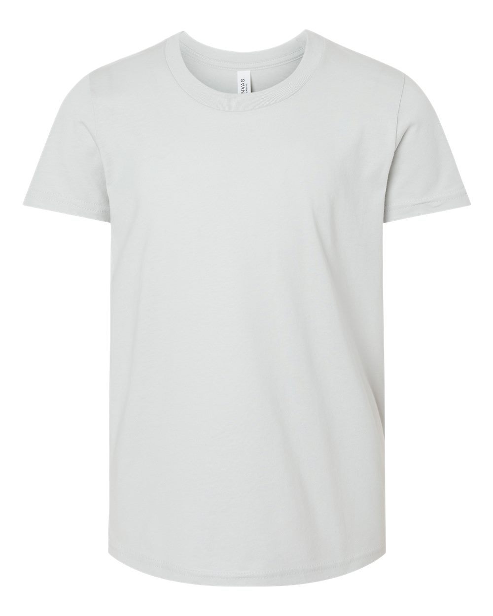 BELLA+CANVAS ® Youth Jersey Short Sleeve Tee. BC3001Y - Silver