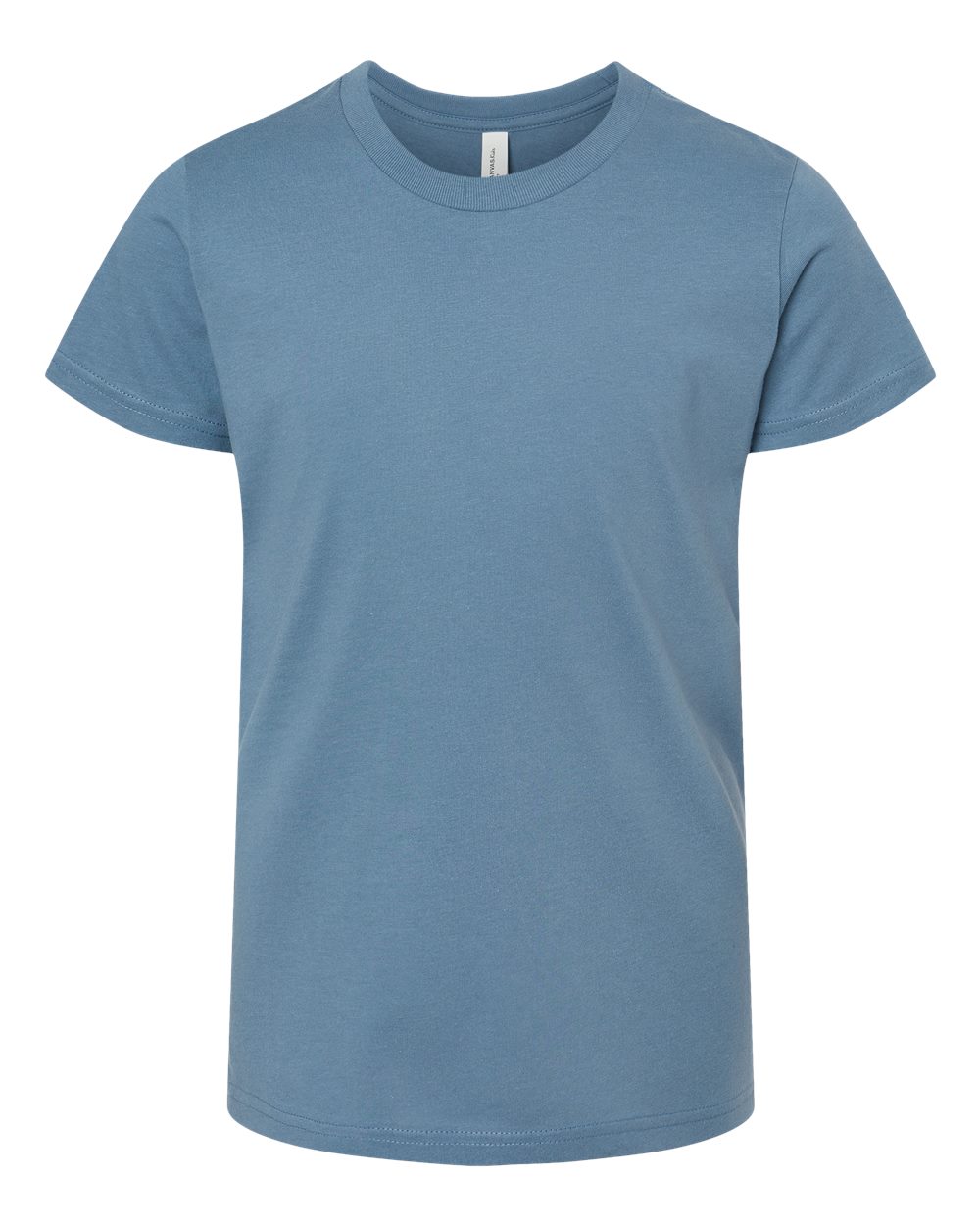 BELLA+CANVAS ® Youth Jersey Short Sleeve Tee. BC3001Y - Steel Blue