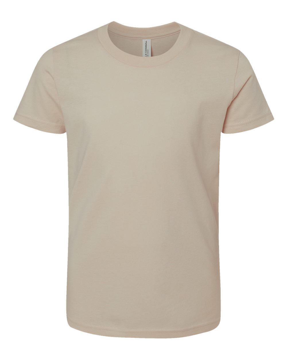 BELLA+CANVAS ® Youth Jersey Short Sleeve Tee. BC3001Y - Tan