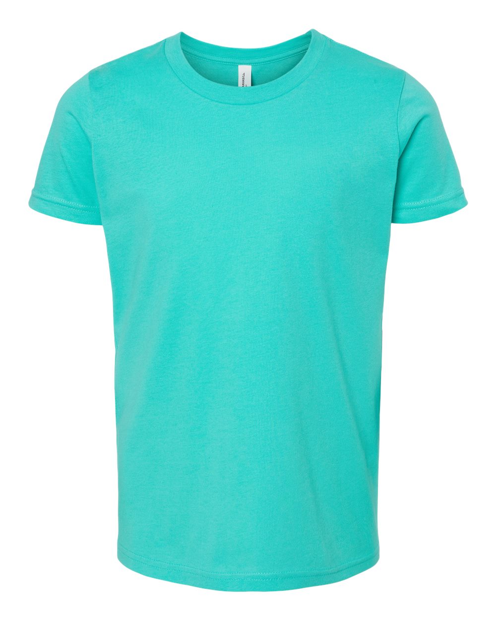 BELLA+CANVAS ® Youth Jersey Short Sleeve Tee. BC3001Y - Teal