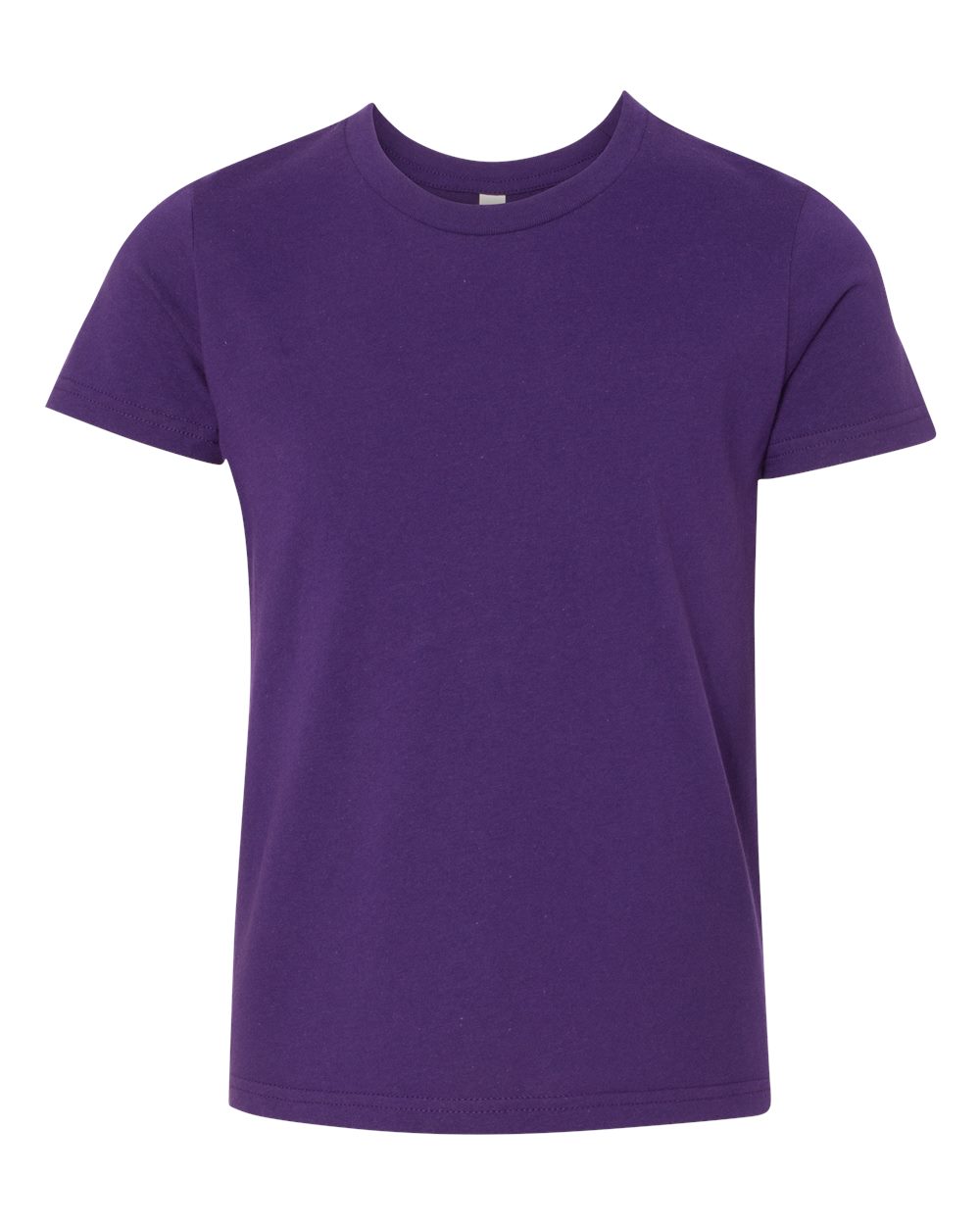 BELLA+CANVAS ® Youth Jersey Short Sleeve Tee. BC3001Y - Team Purple