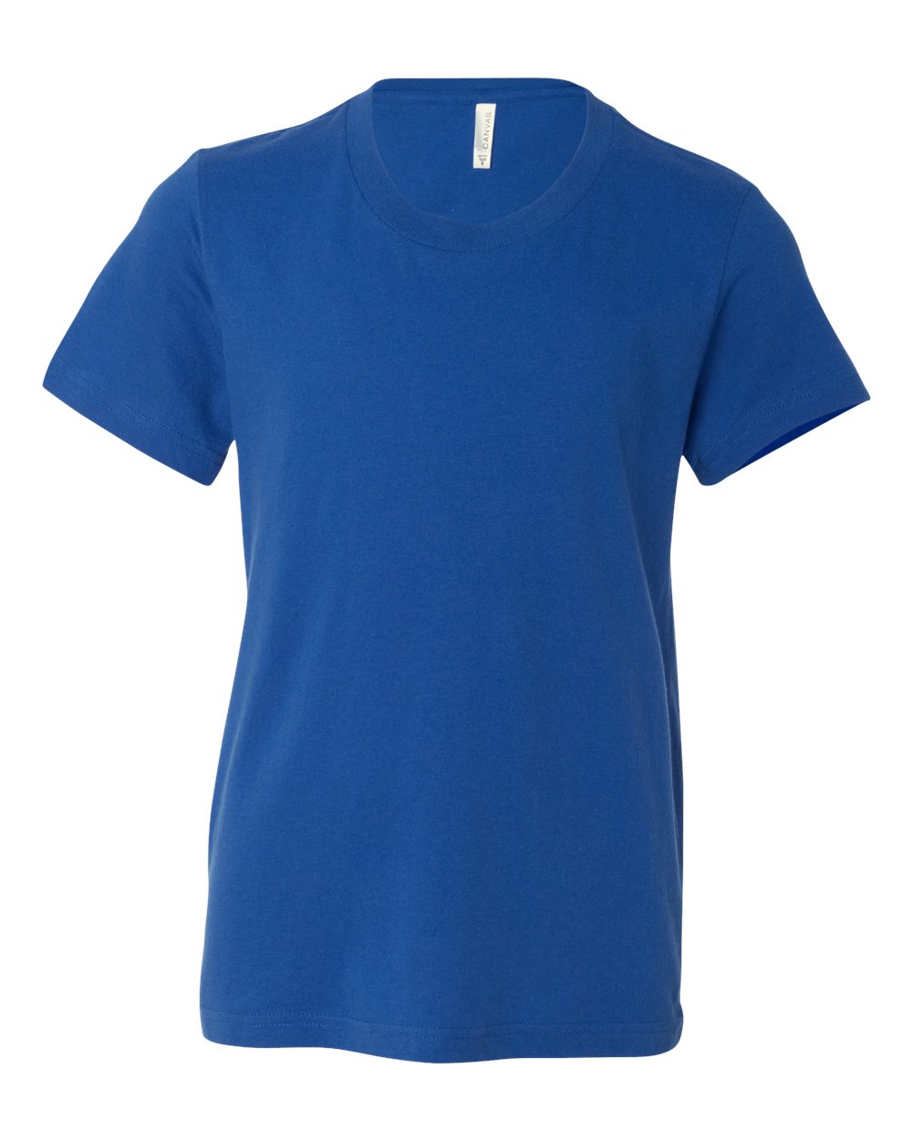 BELLA+CANVAS ® Youth Jersey Short Sleeve Tee. BC3001Y - True Royal