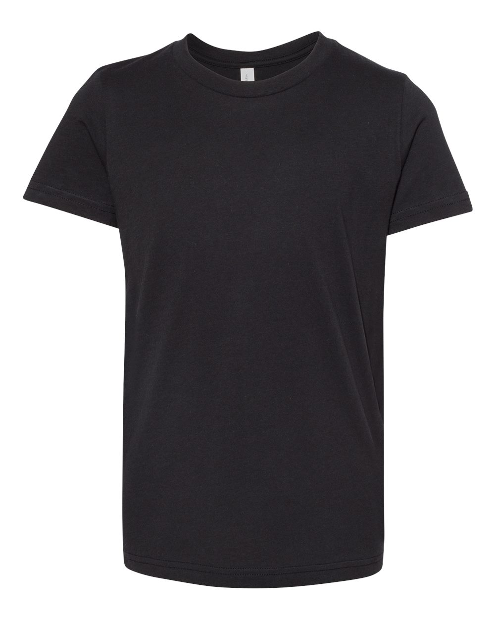 BELLA+CANVAS ® Youth Jersey Short Sleeve Tee. BC3001Y - Vintage Black
