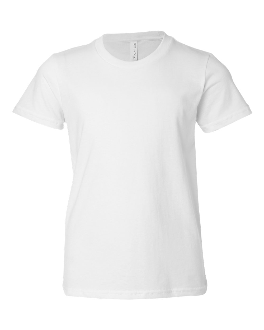 BELLA+CANVAS ® Youth Jersey Short Sleeve Tee. BC3001Y - White
