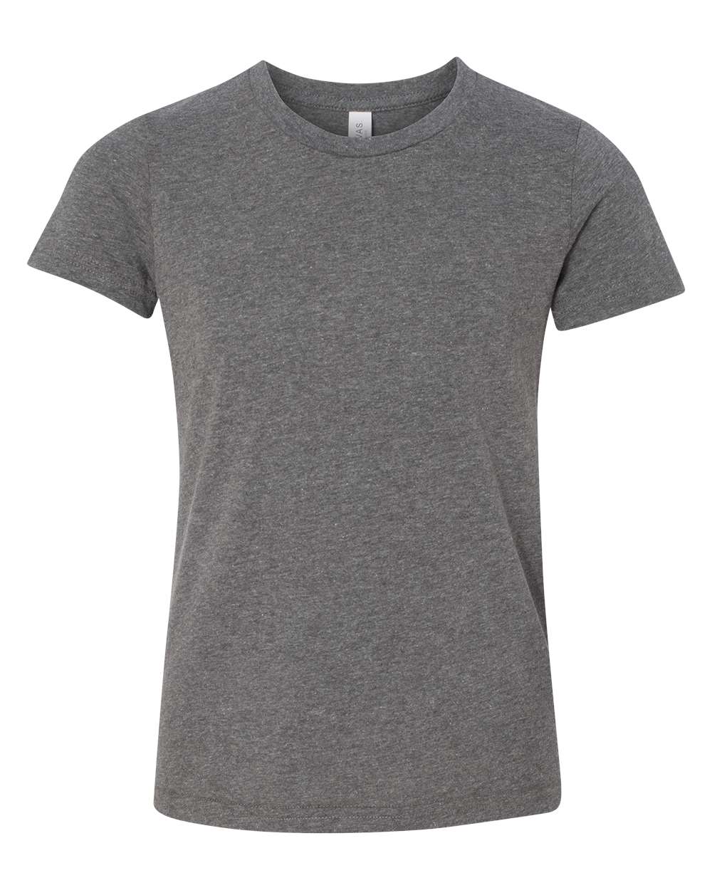 BELLA+CANVAS® Youth Heather CVC Tee BC3001YCVC - Deep Heather