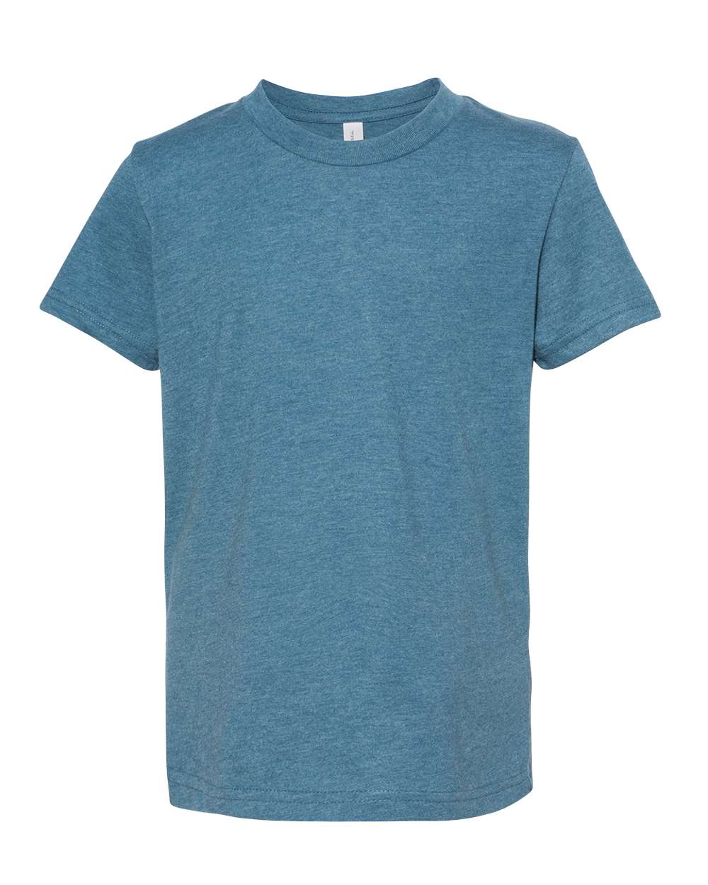 BELLA+CANVAS® Youth Heather CVC Tee BC3001YCVC - Heather Deep Teal