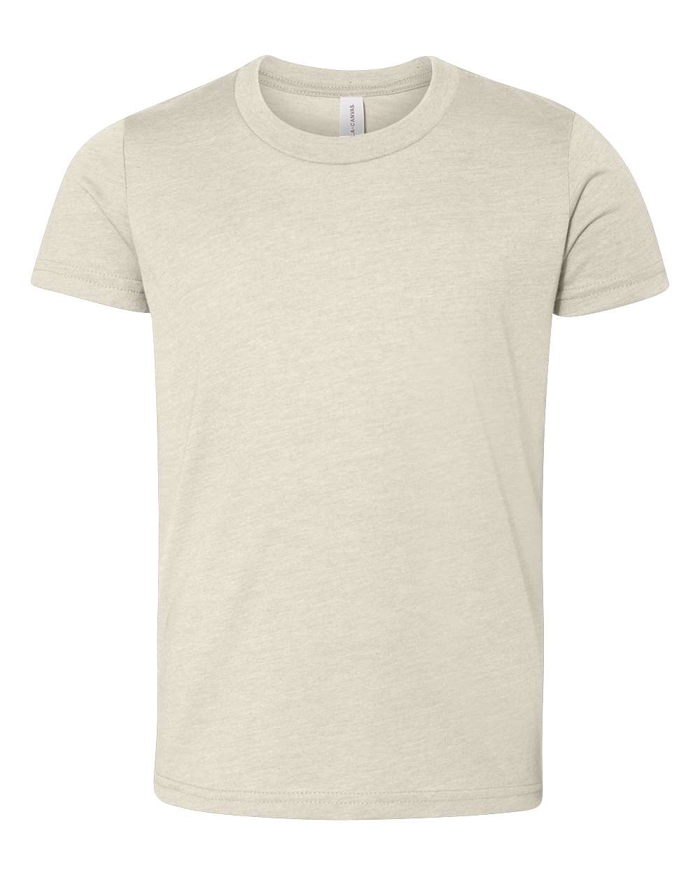 BELLA+CANVAS® Youth Heather CVC Tee BC3001YCVC - Heather Dust