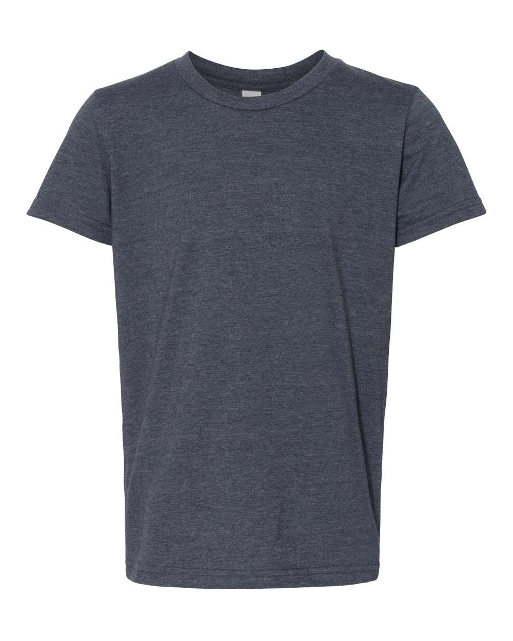 BELLA+CANVAS® Youth Heather CVC Tee BC3001YCVC - Heather Navy