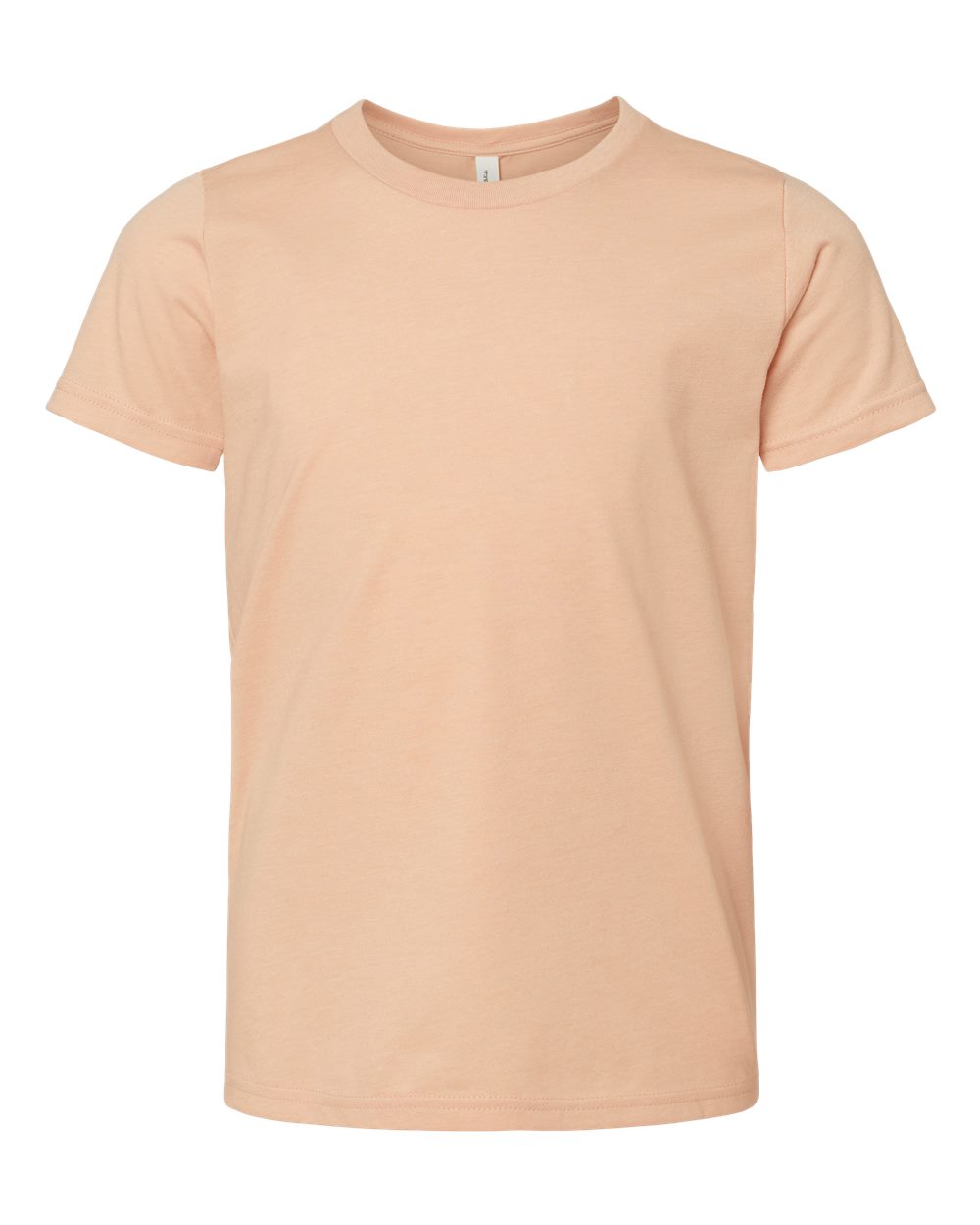 BELLA+CANVAS® Youth Heather CVC Tee BC3001YCVC - Heather Peach