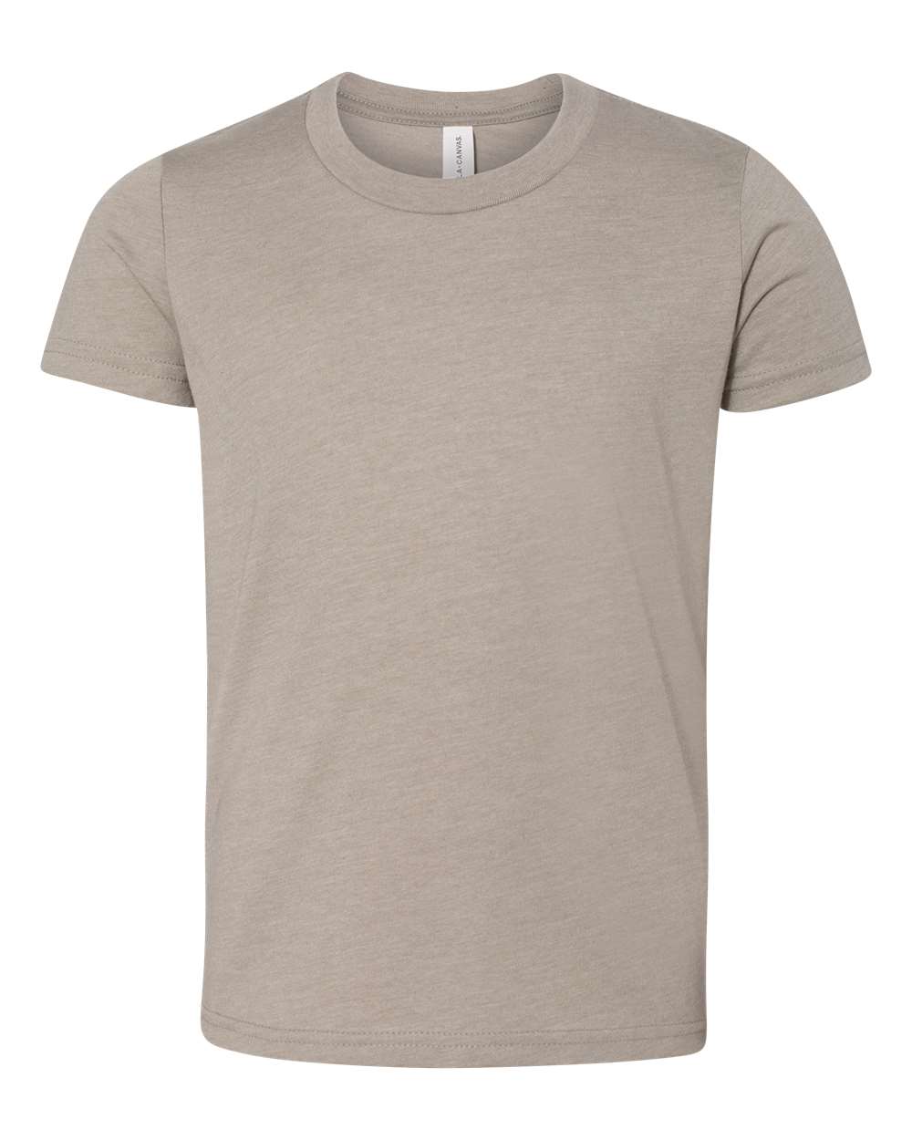 BELLA+CANVAS® Youth Heather CVC Tee BC3001YCVC - Heather Stone