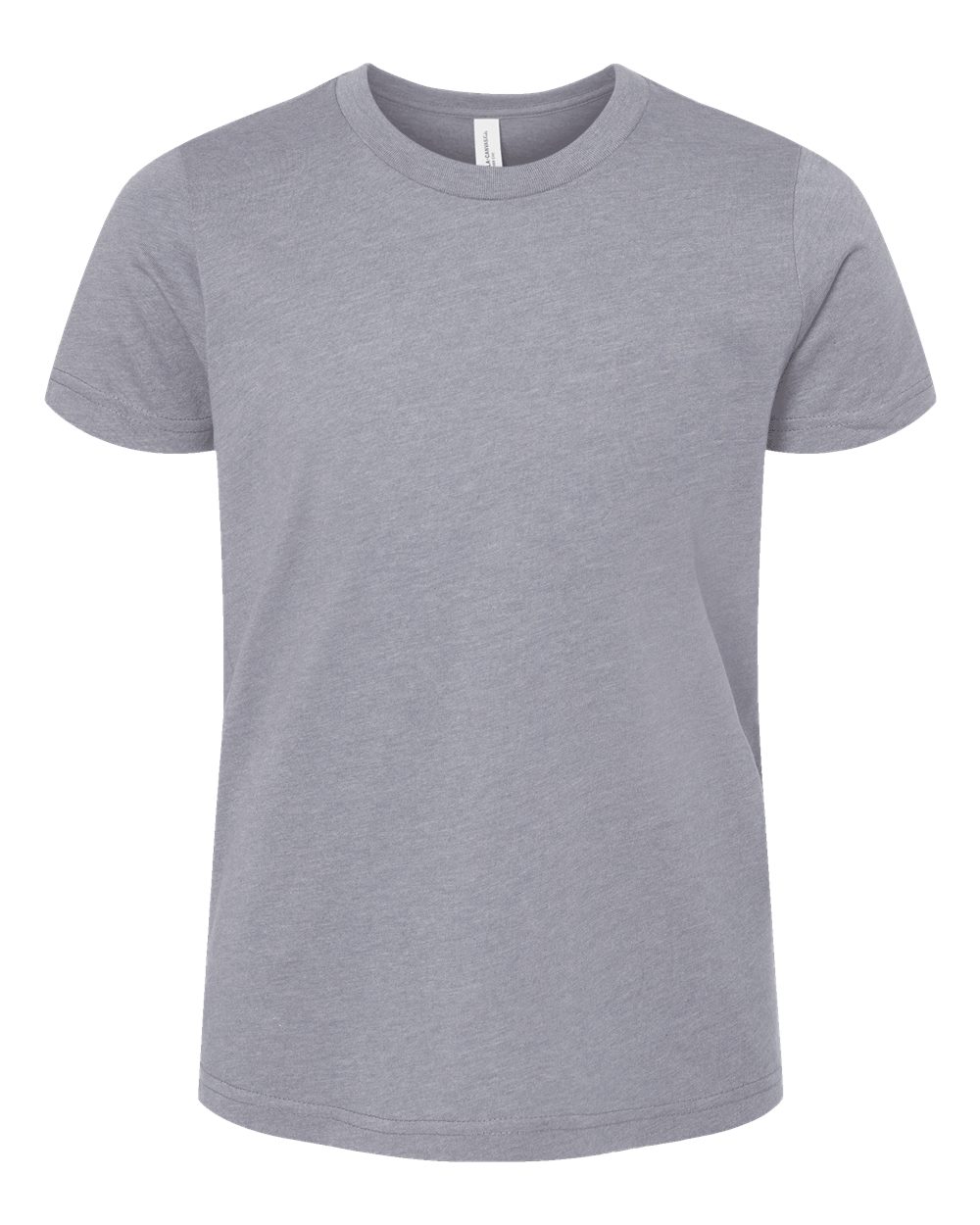 BELLA+CANVAS® Youth Heather CVC Tee BC3001YCVC - Heather Storm