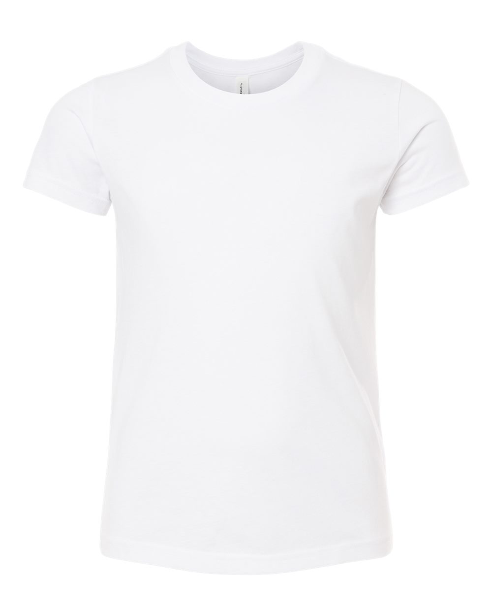 BELLA+CANVAS® Youth Heather CVC Tee BC3001YCVC - Solid White Blend
