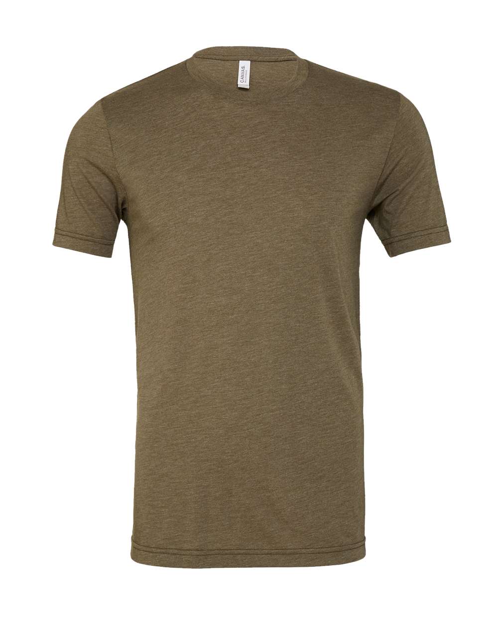 BELLA+CANVAS ® Unisex Triblend Short Sleeve Tee. BC3413 - Olive Triblend